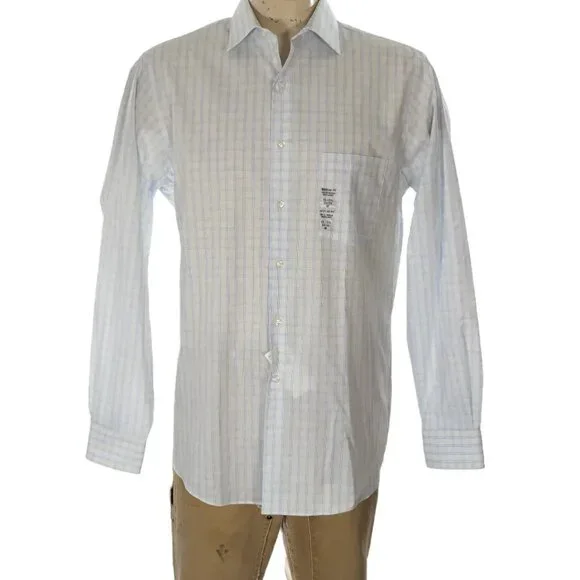 Van Heusen | Shirts | Van Heusen Dress Shirt Sz 5 155 Regular Stretch Fit  Nwt 55 | Poshmark